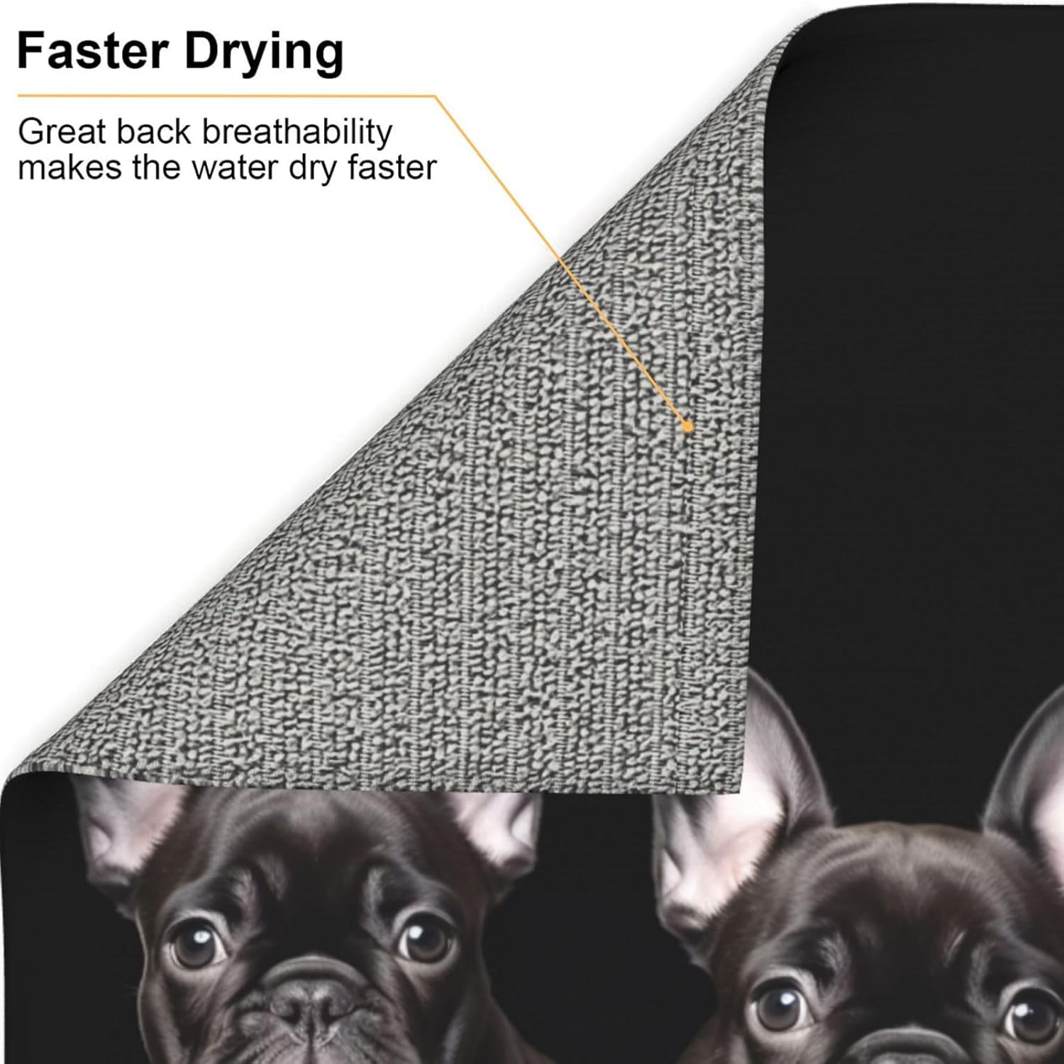 Microfiber Dish Drying Mat 16" X 18" L6934