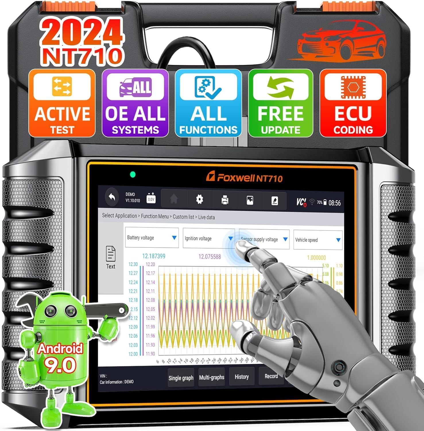 OBD2 Scanner Diagnostic Scan Tool W127