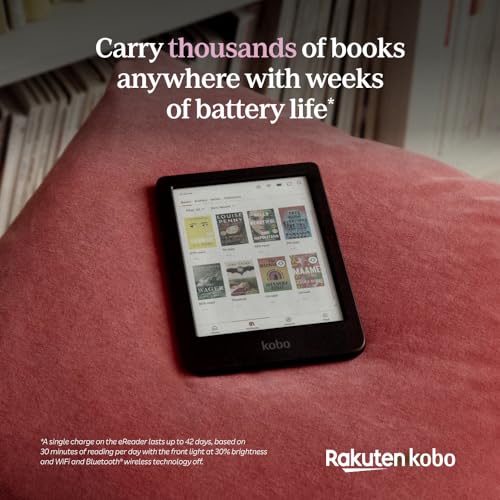 16GB Black 6" Colour E Ink eReader D98238