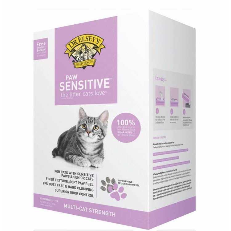 Paw Sensitive Clumping Multi-Cat Clay Litter Y77444