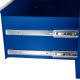9 Drawer Mobile Storage Cabinet with Solid Wood Top G2030