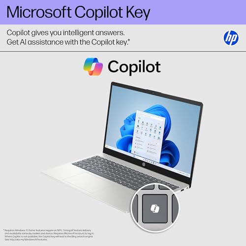 15.6 inch Laptop, HD Touchscreen Display, AMD Ryzen 3 7320U, 8 GB RAM, 256 GB SSD, AMD Radeon Graphics, Windows 11 Home, Natural Silver W63622