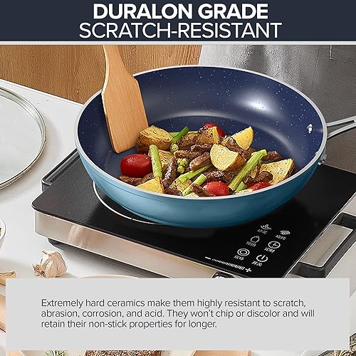 7pc Ceramic Nonstick Cookware Set D349471