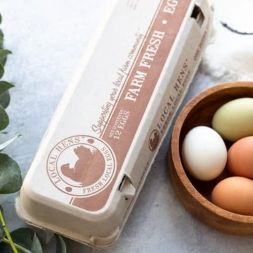 12-Egg Paper Pulp Egg Carton - 50 Pack L499006