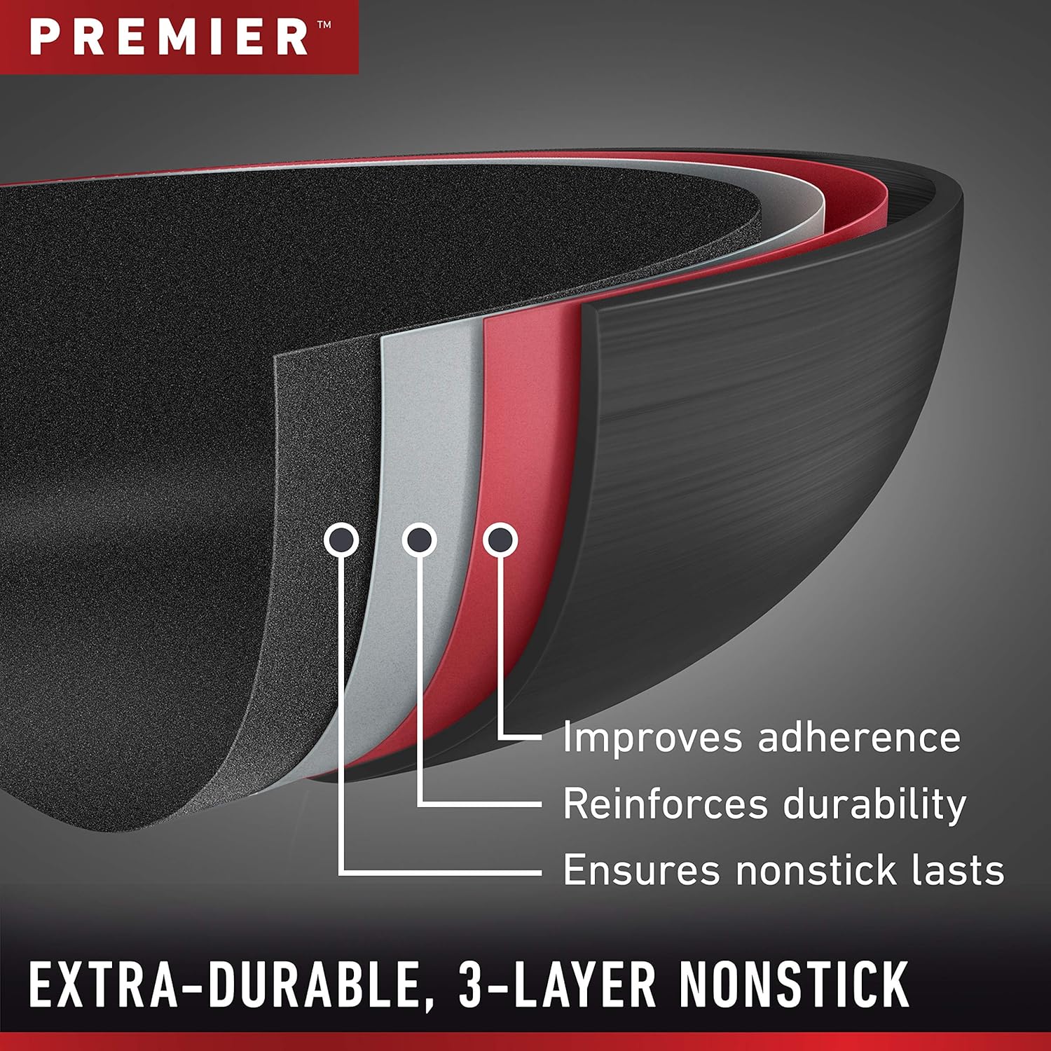 Black Hard-Anodized Nonstick 8.5-Quart Dutch Oven with Cover X272431