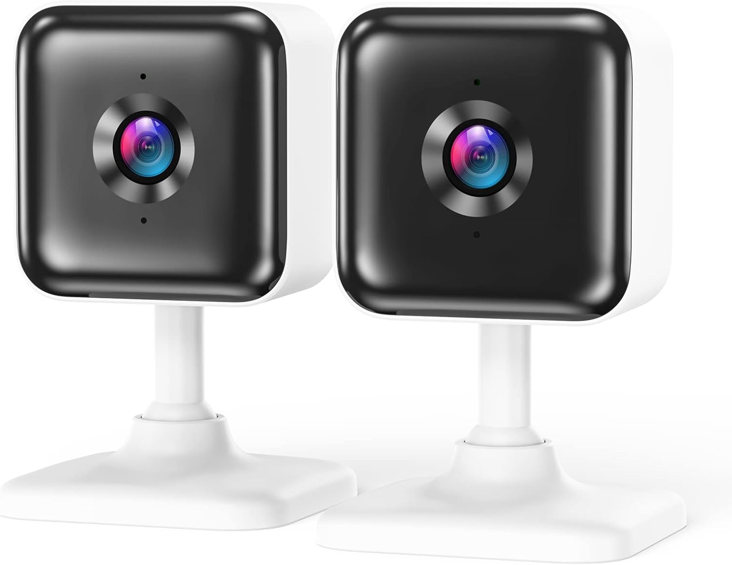 2 Pack 1080P FHD Wi-Fi Smart Home Security Camera with Night Vision Y463