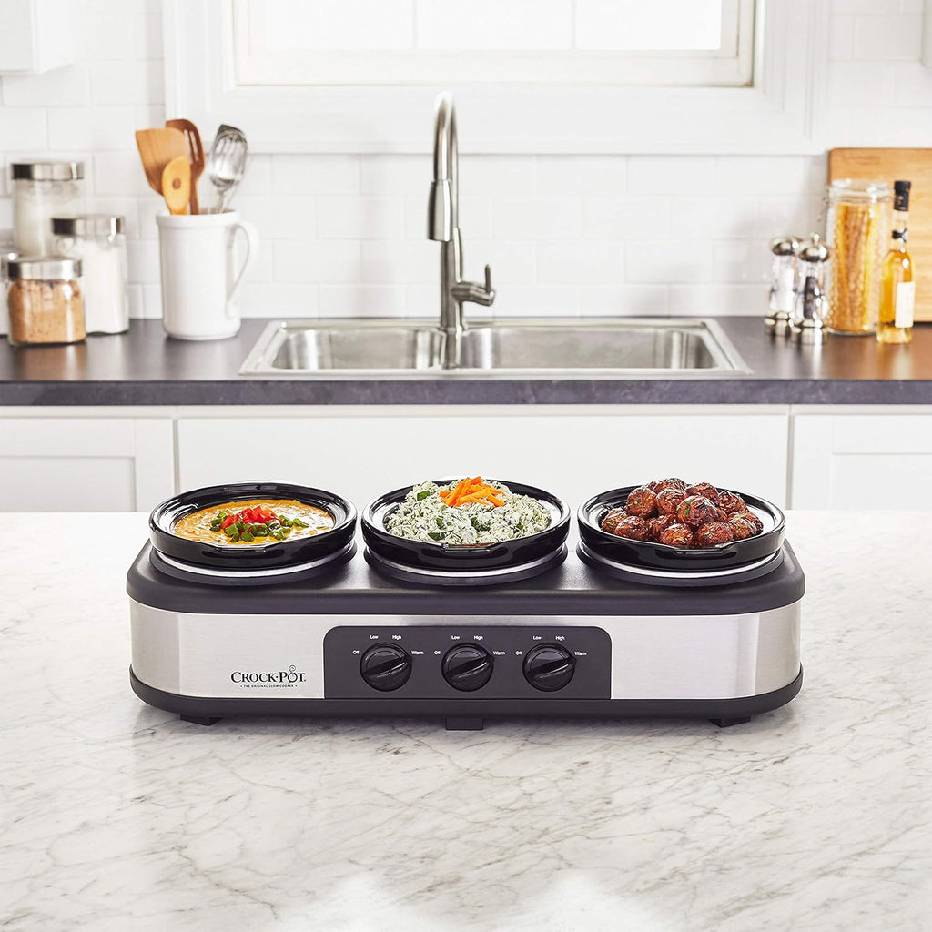 Stainless Steel Slow Cooker & Food Warmer V720500
