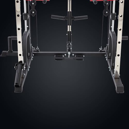 Smith Machine Home Gym with Cable Crossover Power Cage Z2876