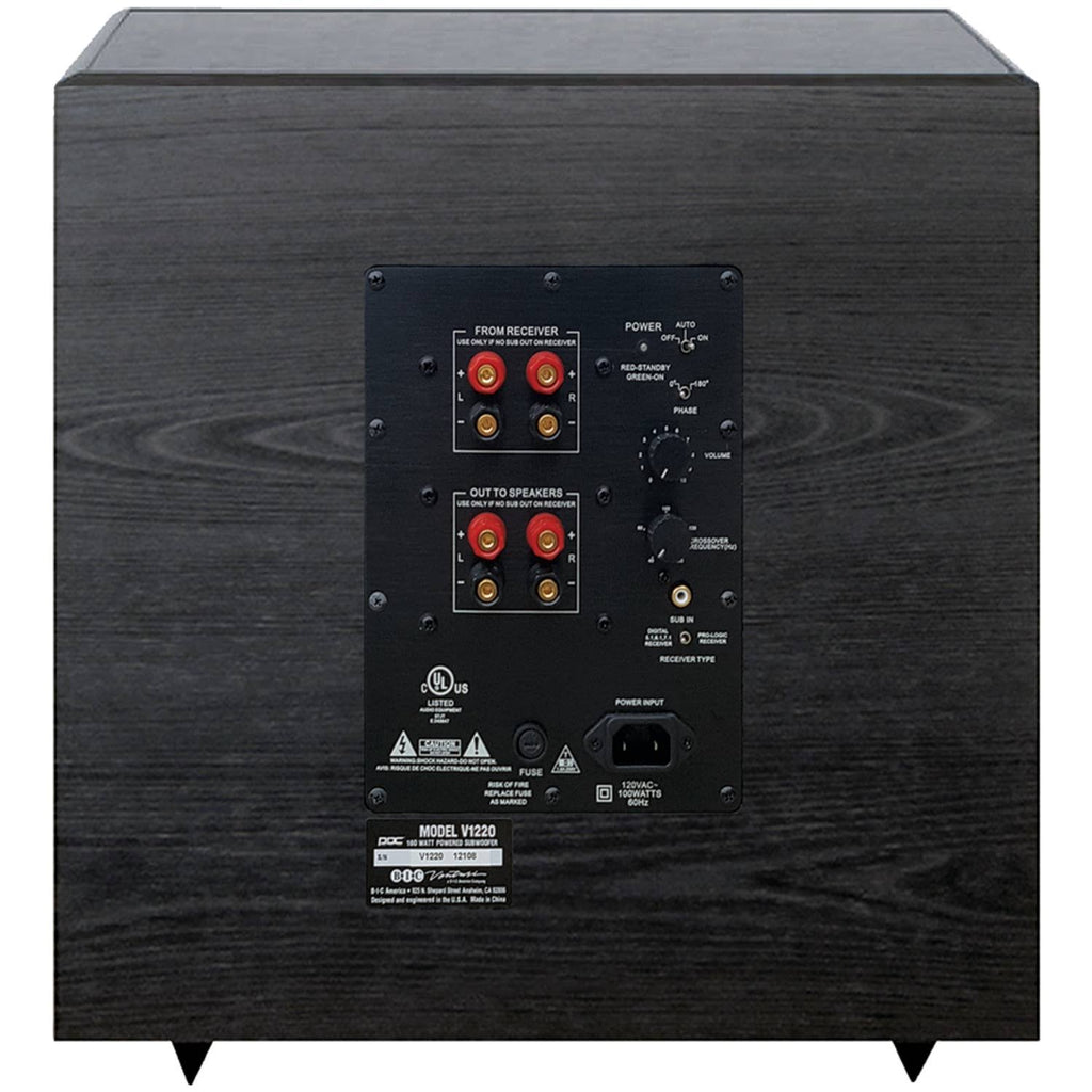 Black Subwoofer Z325
