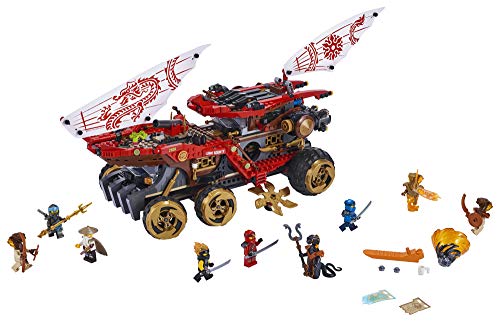 LEGO NINJAGO Land Bounty Toy Truck Building Set with Ninja Minifigures (1,178 Pieces) I99590