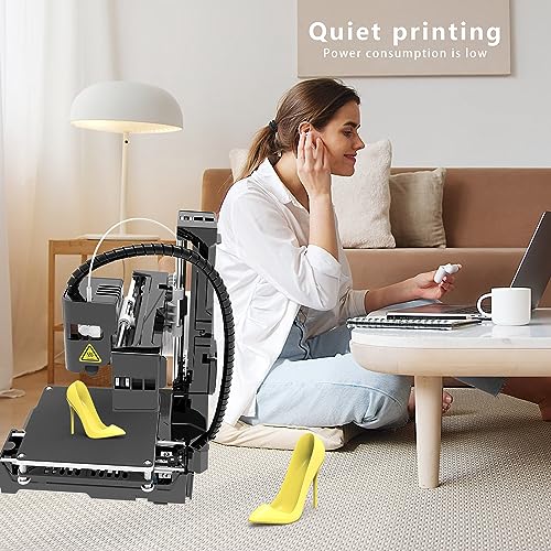 Mini 3D Printer, Entry-Level 3D Printer with High Printing Accuracy W240