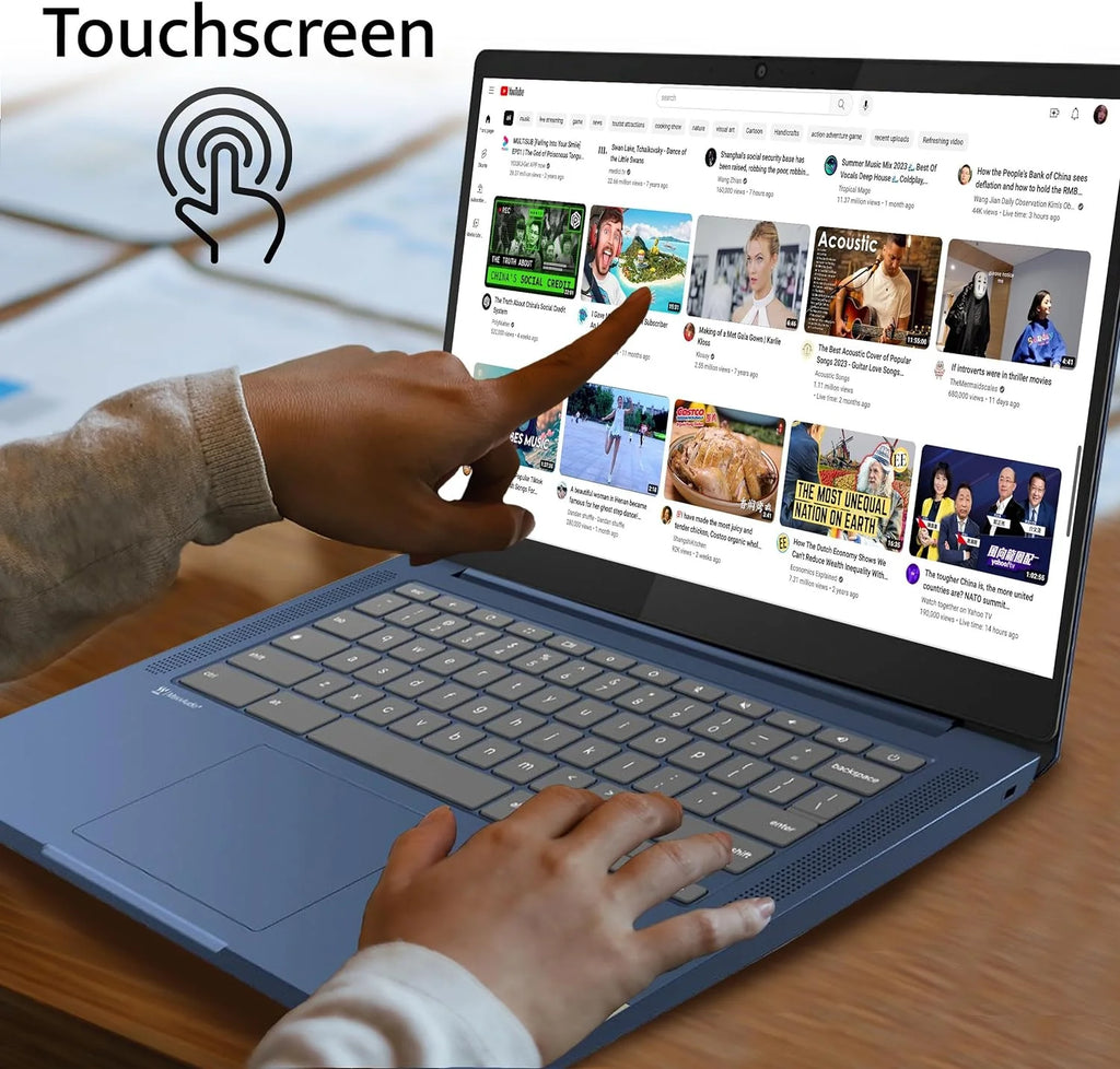 14" FHD IPS Touchscreen Chromebook, 4GB RAM, 64GB eMMC, WiFi6 X2758