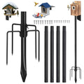 103 inch Heavy Duty Bird Feeder Pole with 5 Prongs Base F816
