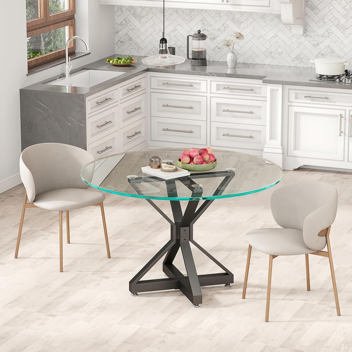 28" Metal Table Base with Suction Cups K481907
