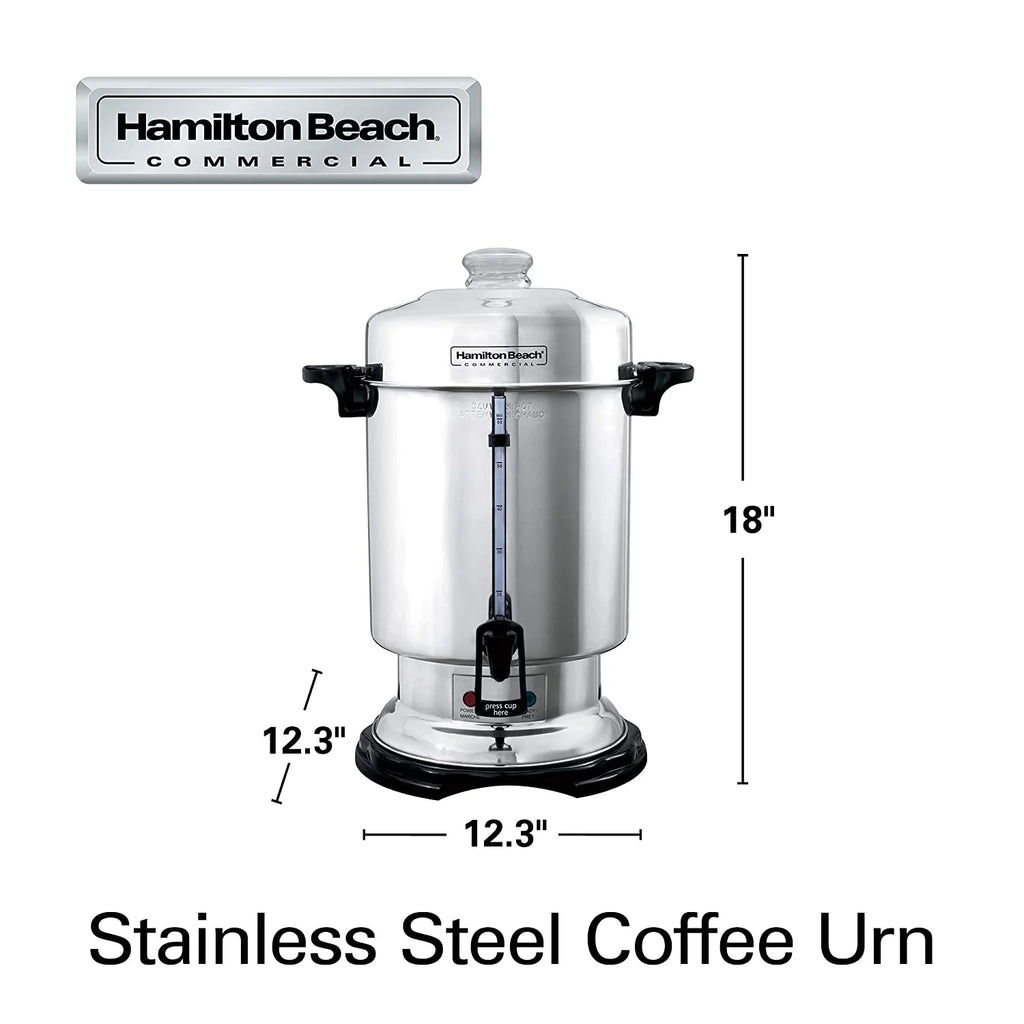 60 Cup Stainless Steel Coffee Urn F598