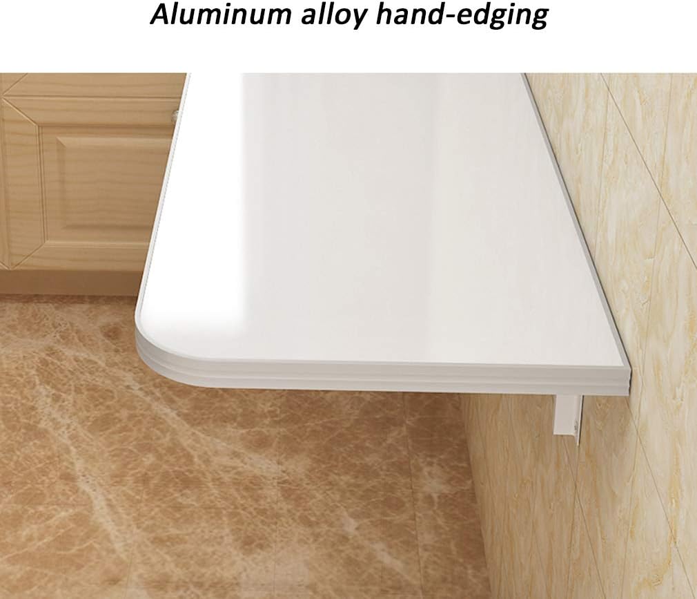White Wall Mounted Folding Desk D141