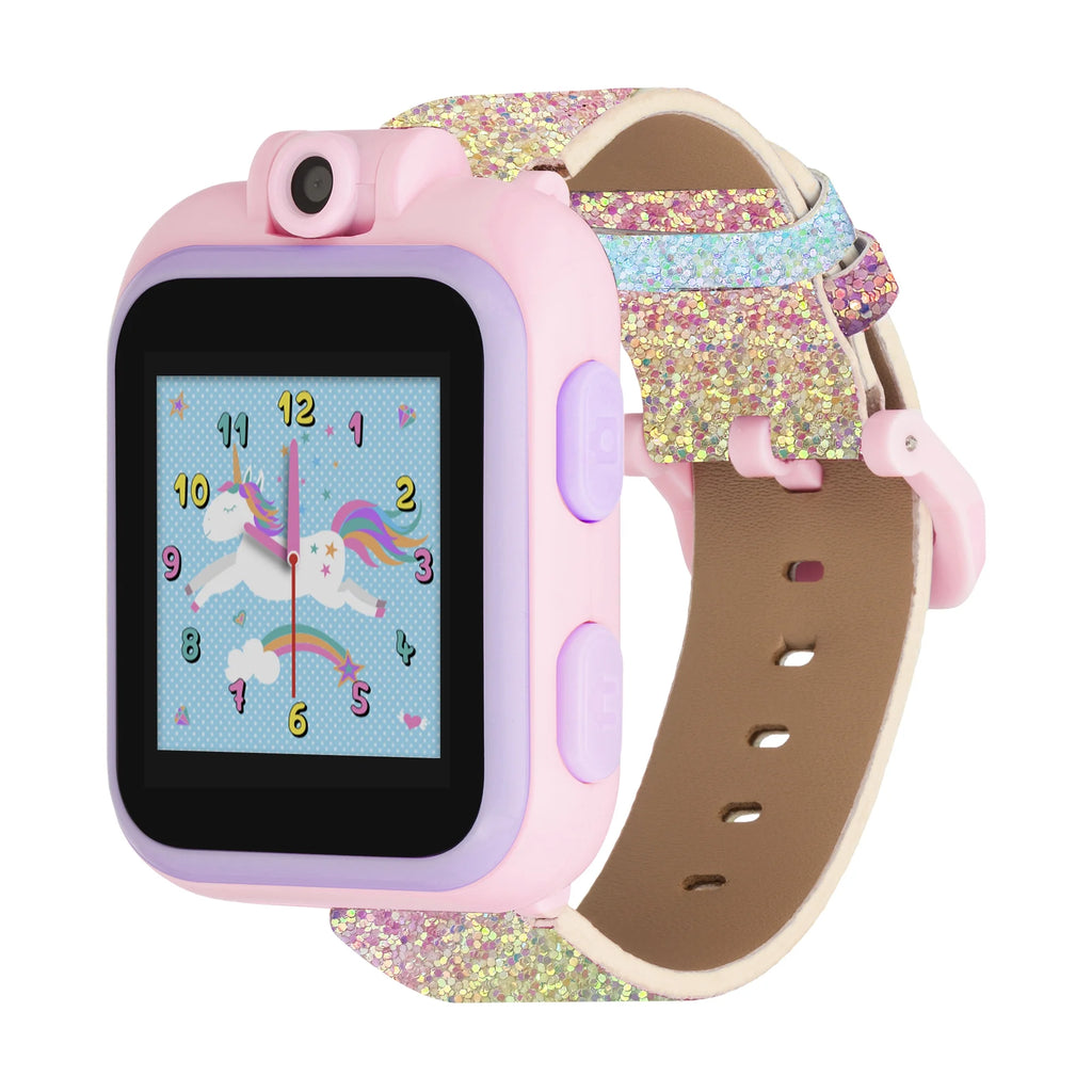 Unisex Kids Smartwatch (Rainbow Sequin Print) I333926