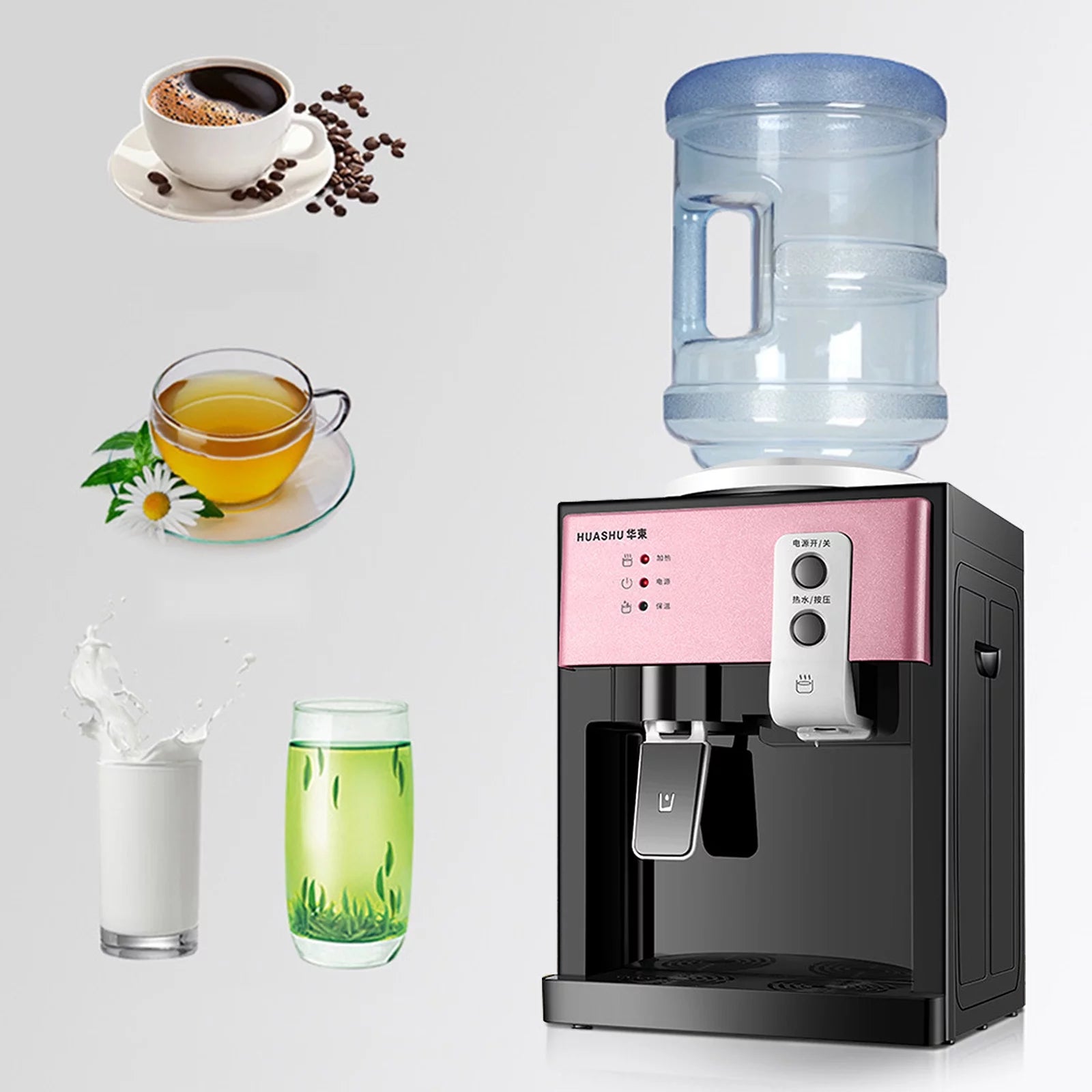 Freestanding Electric Hot and Cold Water Cooler Dispenser C594733