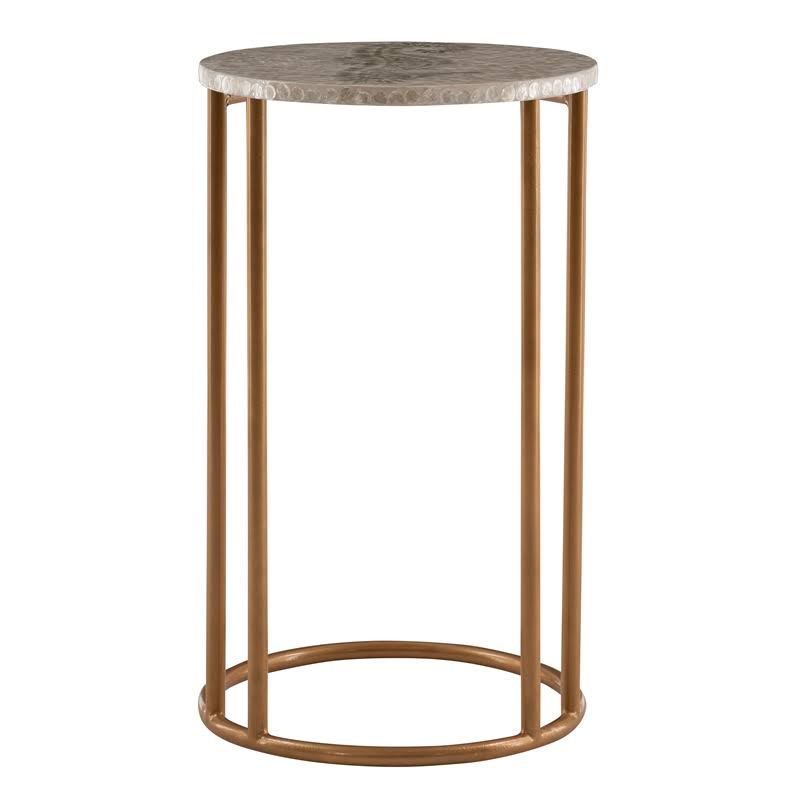 Gold Metal Accent C Table F8817