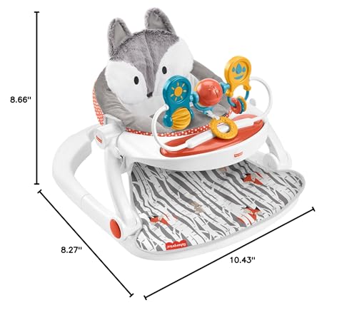 Portable Baby Chair Floor Seat with Removable Toys and Snack Tray P996