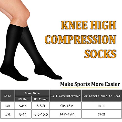 3 Pack Copper Compression Socks F92036