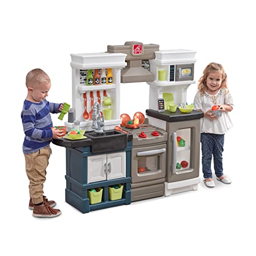 33 Piece Kids Play Kitchen Set with Lights and Sounds U246069