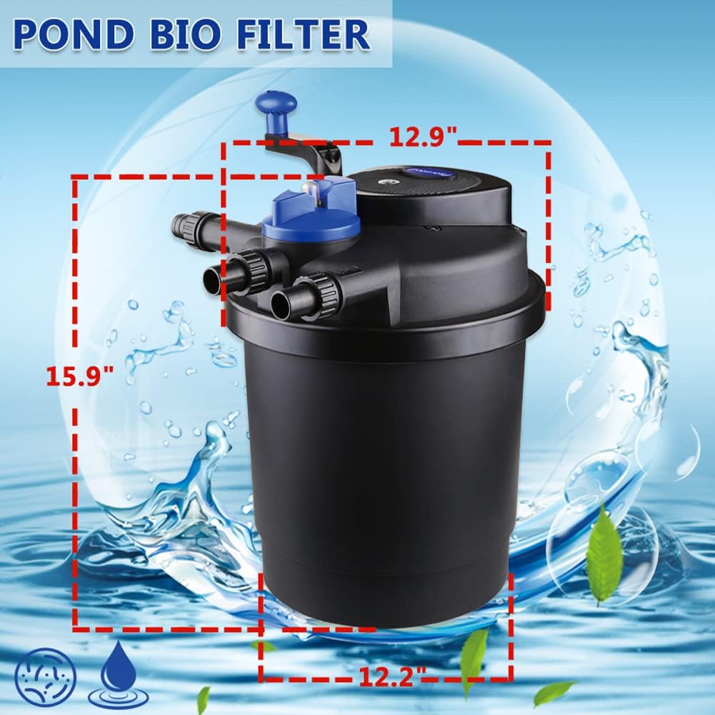 Pond Pressure Filter 1600 Gallons J306
