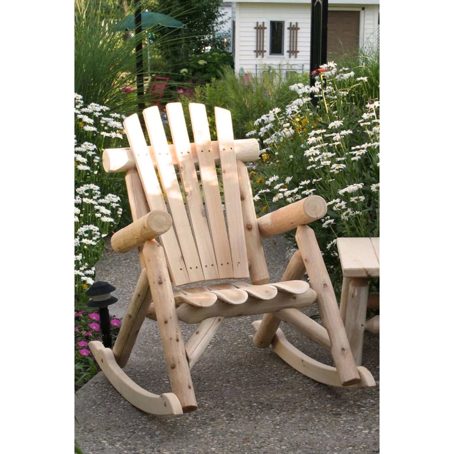 Cedar Log Rocking Chair M43151