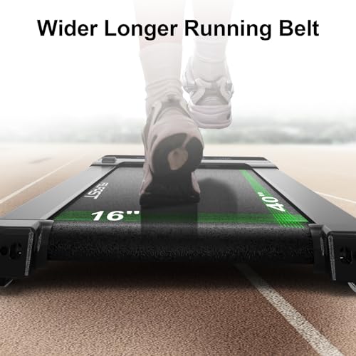 Under Desk Treadmill with 12% Auto Incline, 4 MPH Max, 265Lbs Weight Capacity O382
