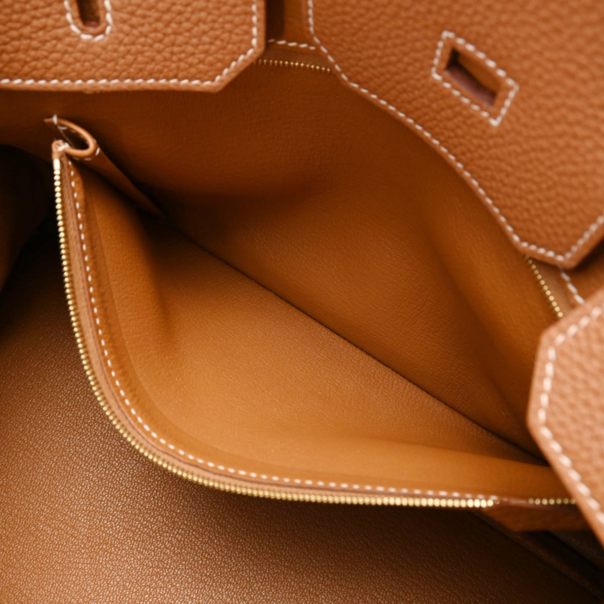 Gold Togo Handbag E45563
