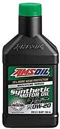 0W-20 Synthetic Motor Oil 12 Quarts O22828