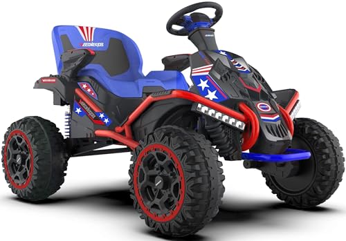24V Ride on Toy with 4 Motors 300W Bluetooth Speaker 24V 7AH Battery X93908