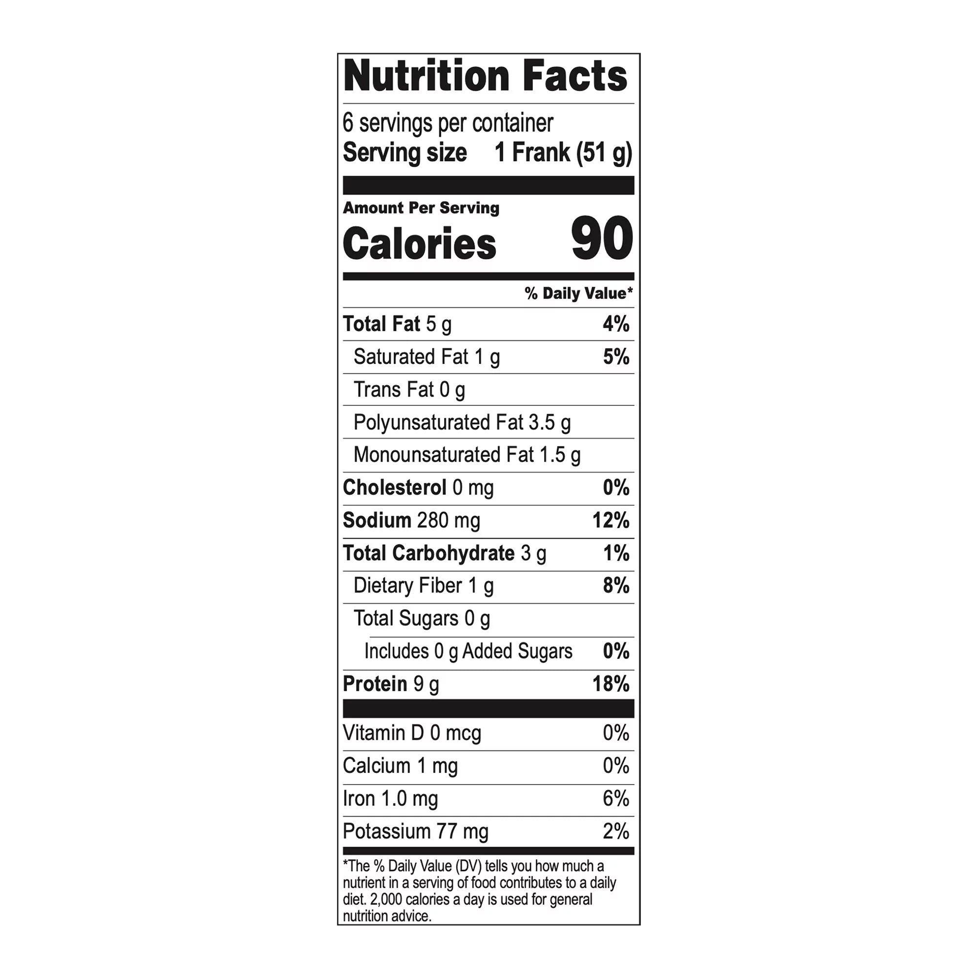 15 oz Pack of 6 Franks B661