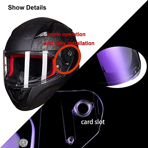 LS2 Replacement Helmet Visor with Anti-fog Film L94824