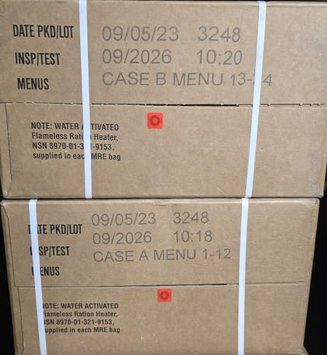 MRE Case – Military MRE Random Case H23551