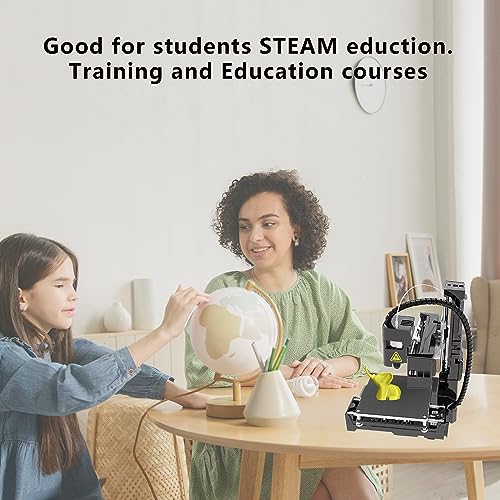 Mini 3D Printer, Entry-Level 3D Printer with High Printing Accuracy W240