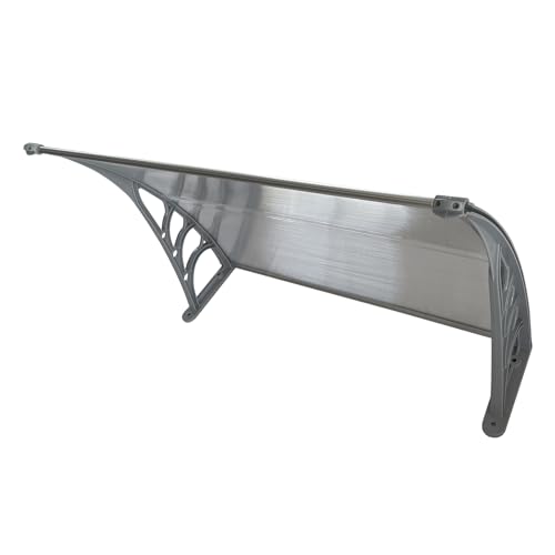 White 39''x31.5'' Polycarbonate Window Awning V318775