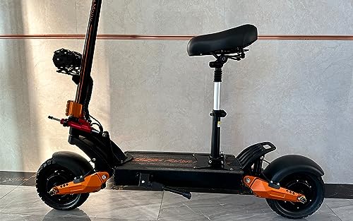 Electric Scooter Seat Height Adjustable Leather Saddle Foldable Removable I971