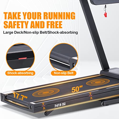 Foldable Treadmill with Incline A910