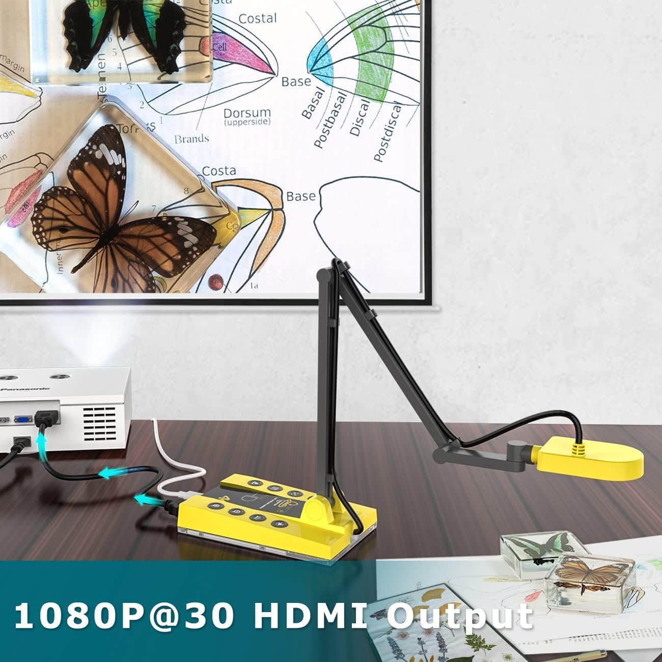 HDMI/USB Dual Mode Document Camera 15MP with LED Light E527578
