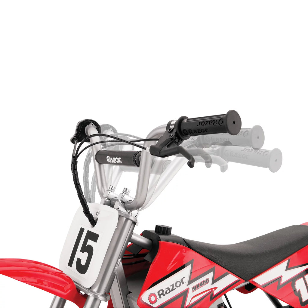 Red 24V Electric Dirt Bike G300