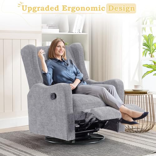 Swivel Rocking Recliner Chair J629