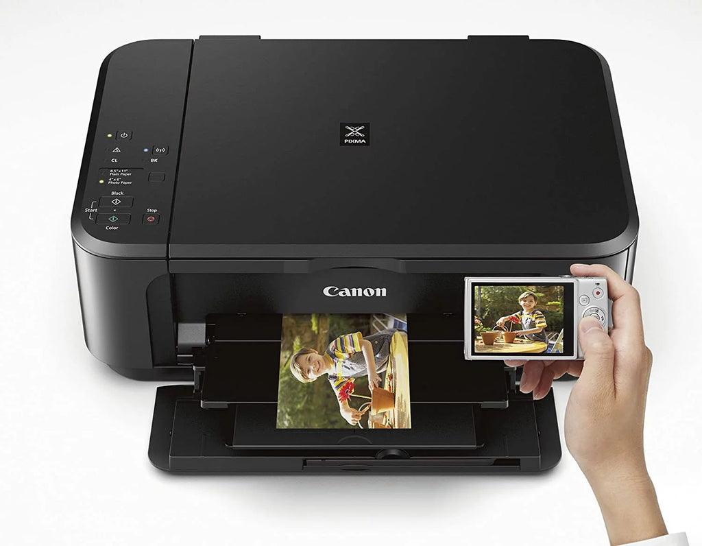Black Wireless All-In-One Color Inkjet Printer Y846