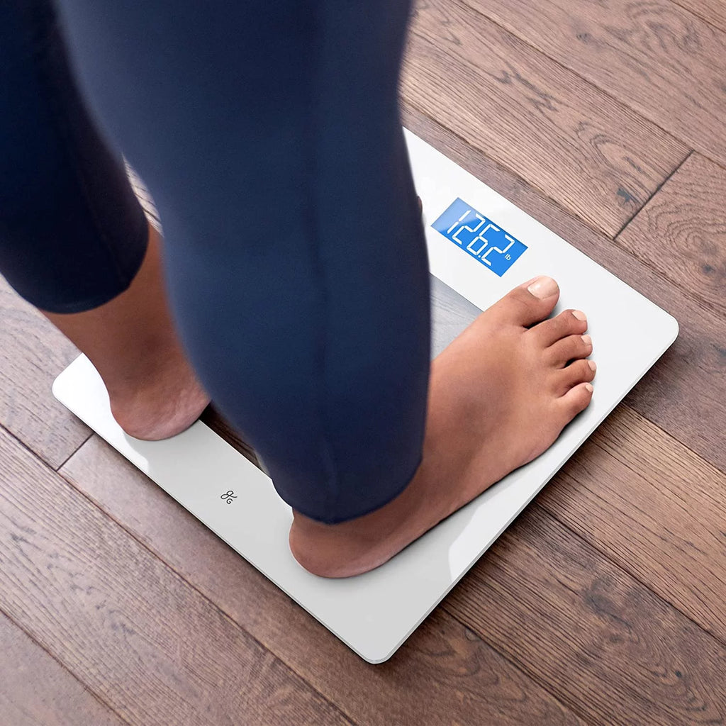 White Glass Bathroom Scale G962