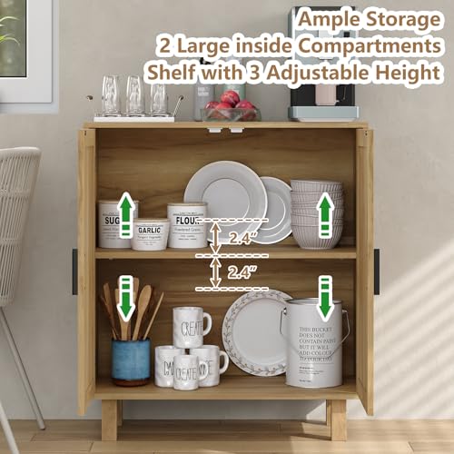 Rattan Buffet Cabinet with Drawer D68261