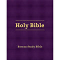 Eggplant Hardcover Bible P1107