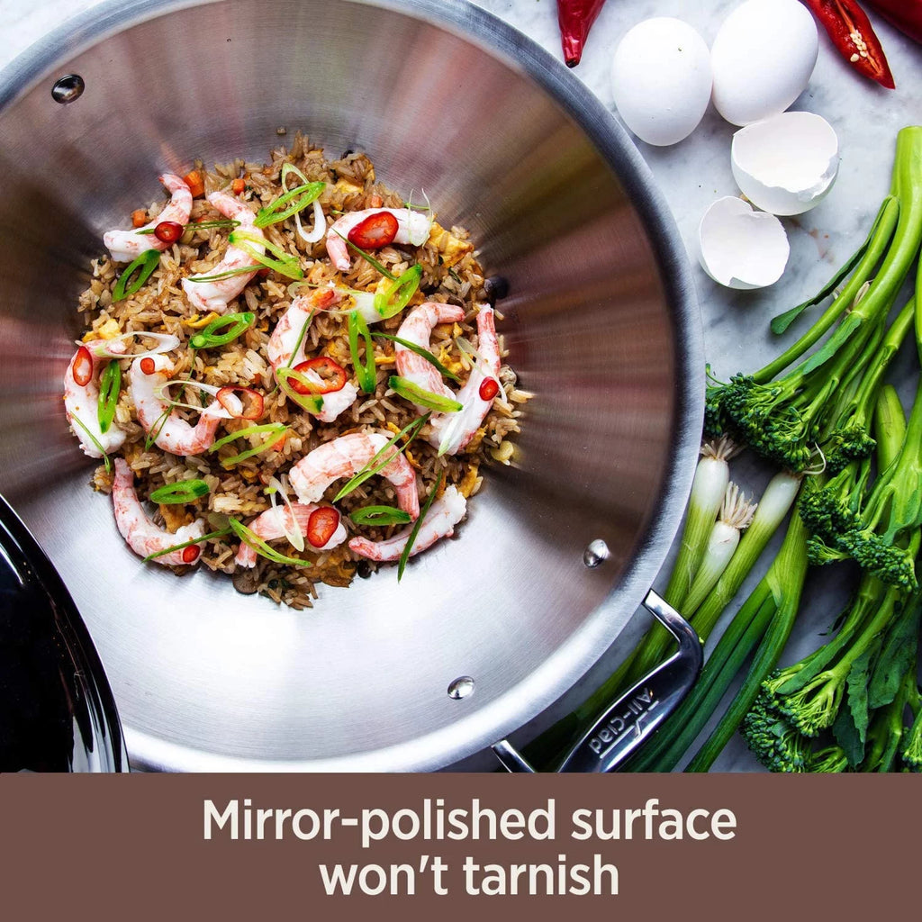 14 Piece 5-Ply Stainless Steel Copper Core Cookware Set C208