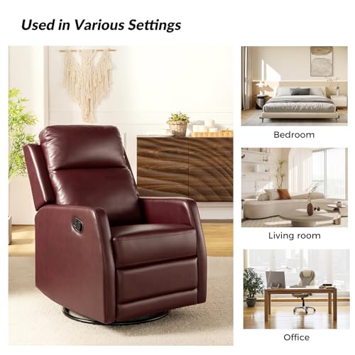 Leather Recliner Chair Set of 2 X93303