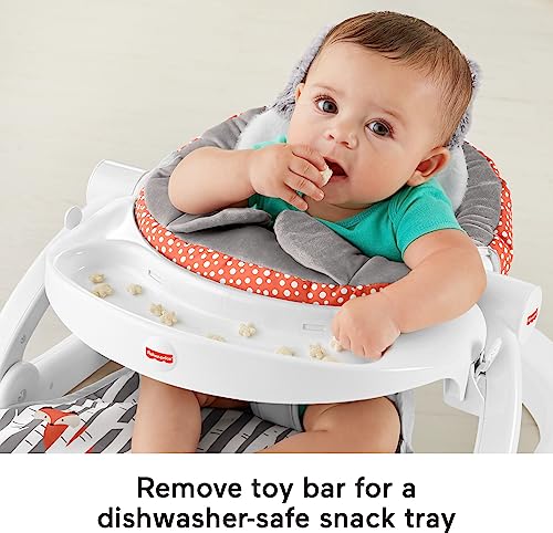 Portable Baby Chair Floor Seat with Removable Toys and Snack Tray P996