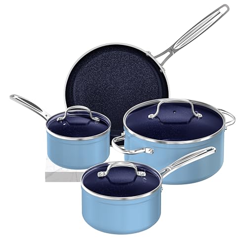 7pc Ceramic Nonstick Cookware Set D349471